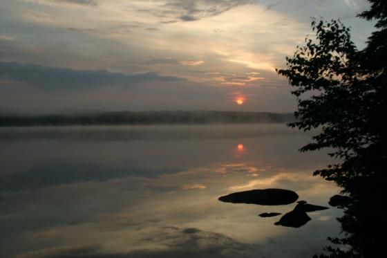 Gull lake morning
