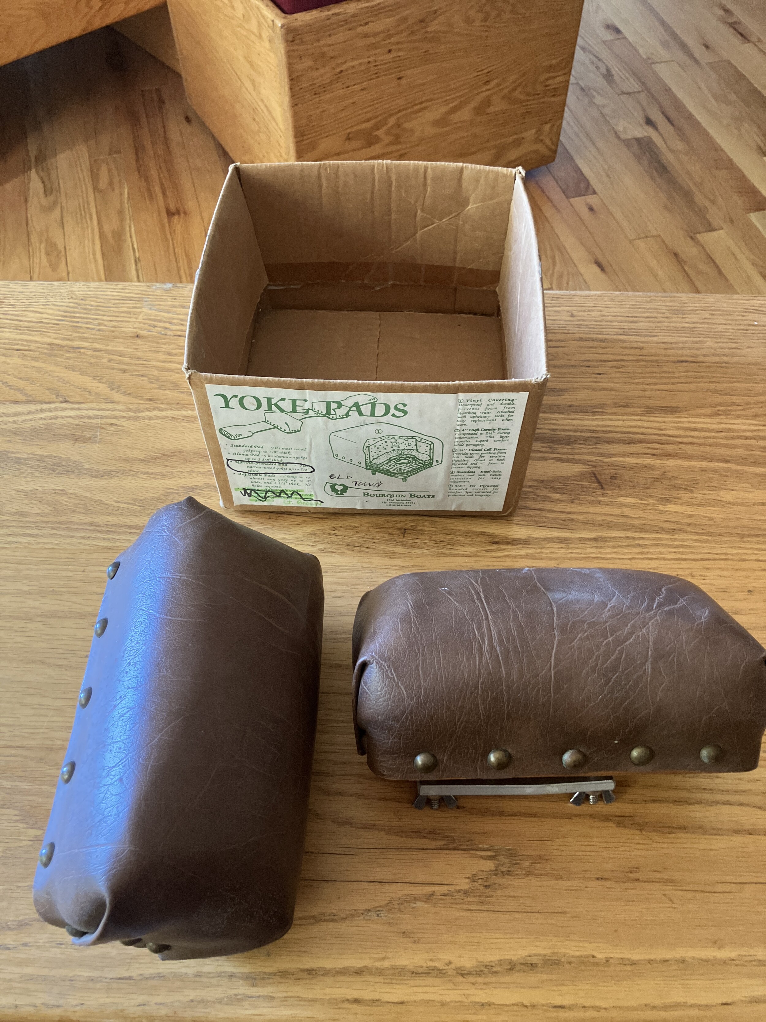 BWCA FS BORQUIN YOKE PADS BARELY USED Boundary Waters Items For Sale or ...