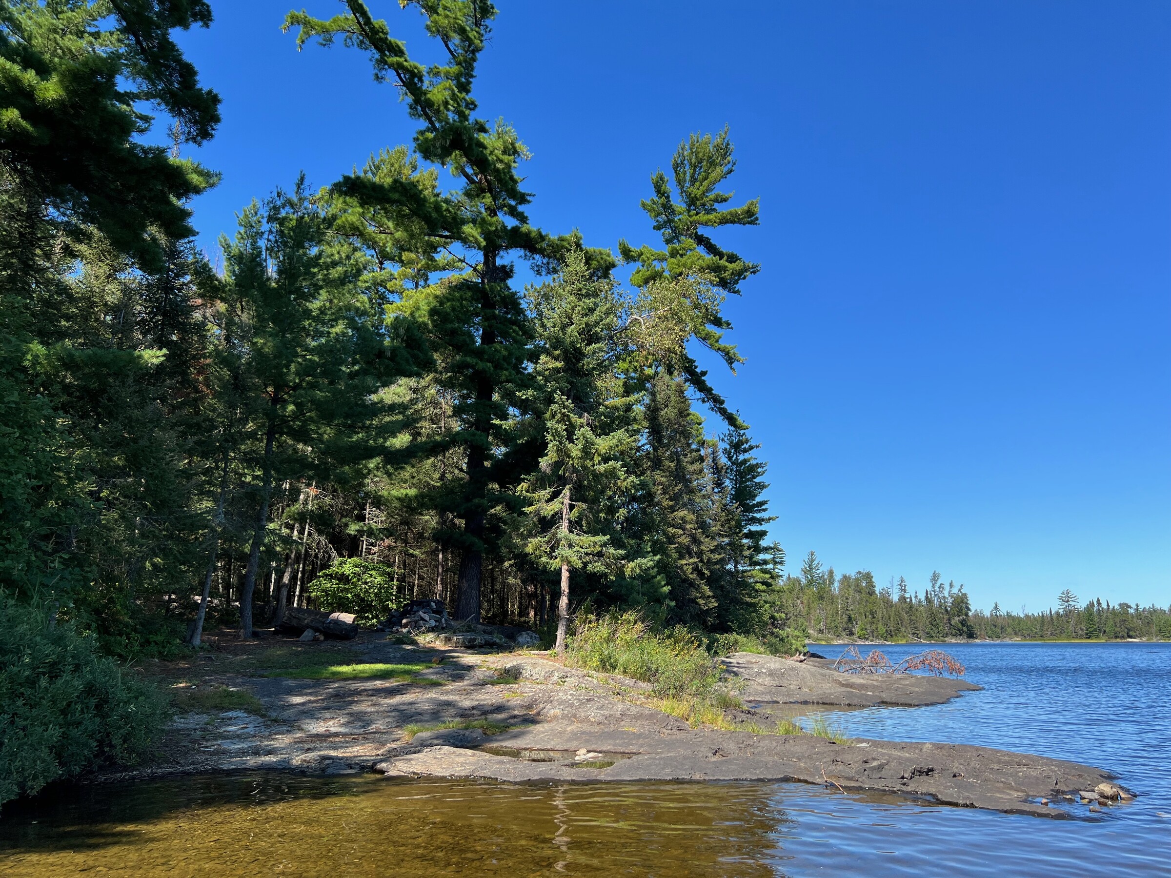 Boundary Waters Map, BWCA, Campsite Information