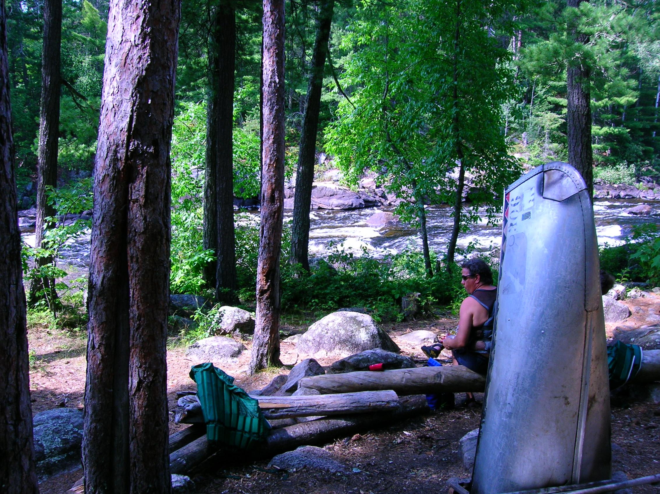 Boundary Waters Map, BWCA, Campsite Information
