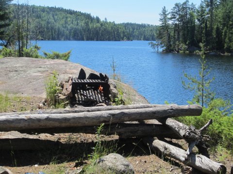 Gun Lake campsite