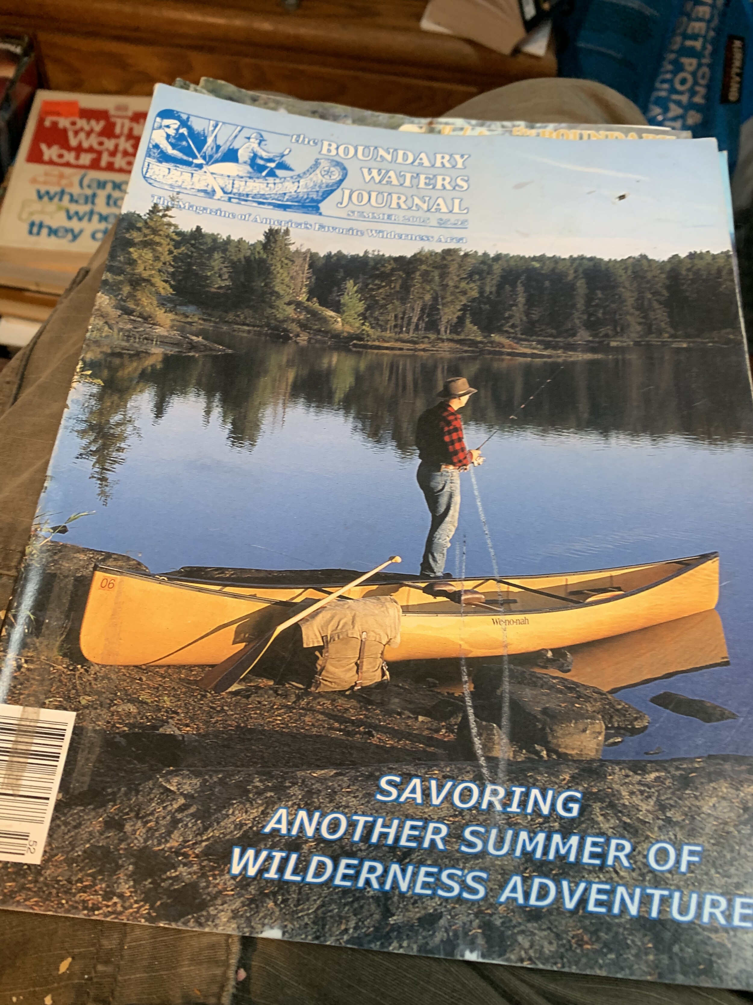 BWCA I have a dozen copies of the Boundary Waters Journal. Boundary